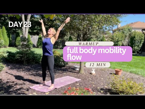 DAY 23 - Quick & Effective 12 Minute Full Body Morning Stretch - Stretching and Mobility Challenge!!