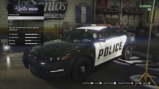HOW TO BRING A POLICE CAR INTO LS CUSTOMS IN GTA ONLINE