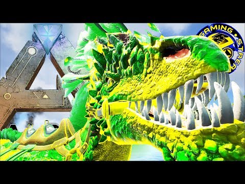 ARK: SURVIVAL EVOLVED: AMAZING PARADOS ROCK DRAKE / FLAMING MONKEY! [ RePuG PUGADOS MODDED EP 4 ]