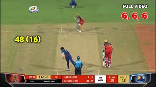 AB De Villiers Batting vs MI 48 Runs || IPL 2021 Match 1- RCB vs MI Highlights ABD Batting 48 in IPL