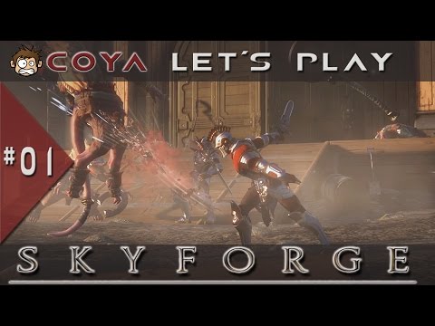 SKYFORGE #01 • Tutorial and Character Creation • Closed Beta Gameplay German Let's Play German HD