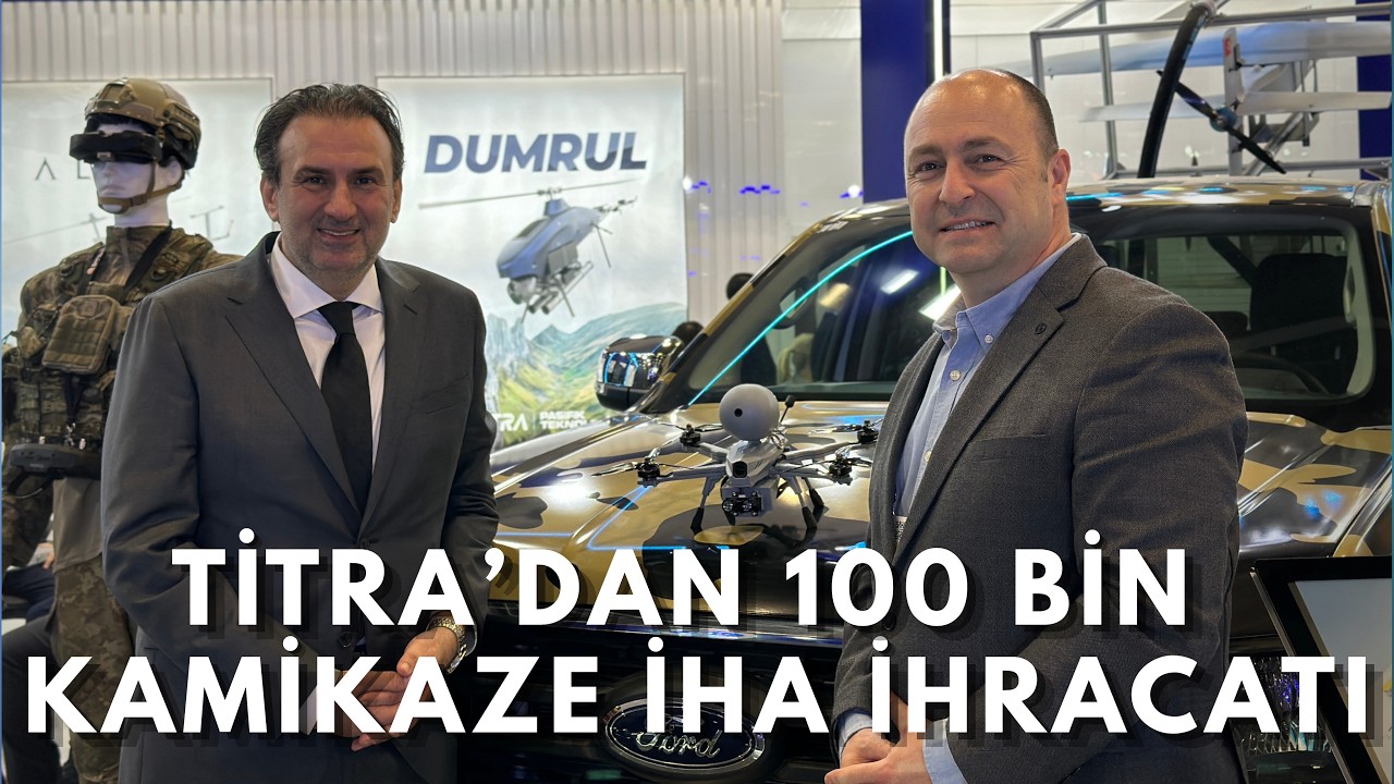 TİTRA'dan 100 bin kamikaze drone ihracatı