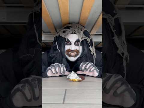 Monster takes sweet dessert 😋 #shorts