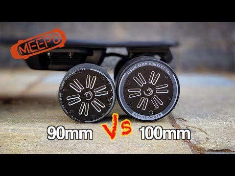 Meepo Electronic Skateboards Replaceable PU Sleeves for Hub Motor (2 pcs) (100mm) video review thumbnail