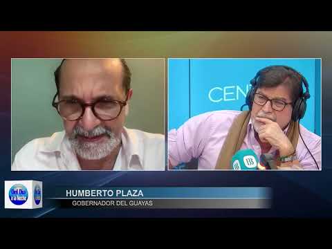 Atentados en Guayaquil - Humberto Plaza - Gobernador del Guayas
