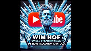 Wim Hof Guided Breathing 3 rounds onscreen timer