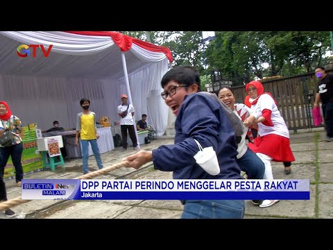 Peringatan HUT RI ke-77, DPP Perindo Gelar Pesta Rakyat #BuletiniNewsMalam 18/08