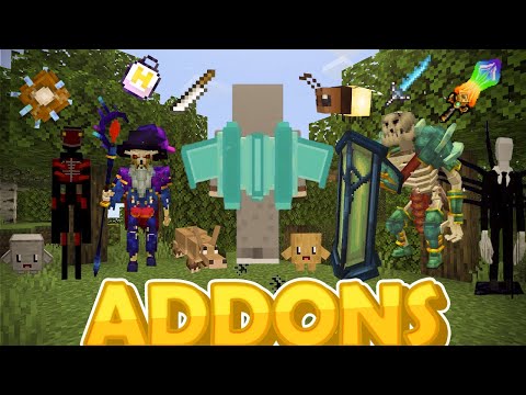 Unbelievable! The Best 30 Addons for Minecraft PE!