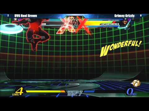 UMVC3 UVG Noel Brown vs Grimey Grizzly - Winter Brawl 7 Tournament