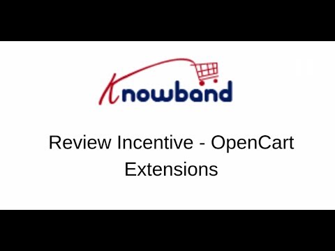 Opencart Review Incentive Extension