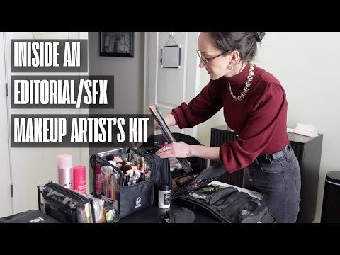 SPECIAL FX & EDITORIAL MAKEUP ARTIST KIT TOUR with Hannah Dorion