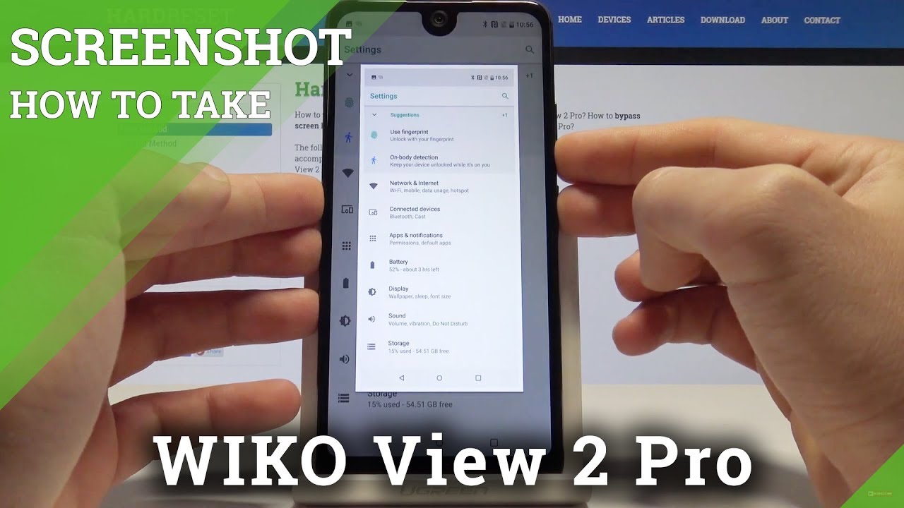 How to Take Screenshot on WIKO View 2 Pro - Save Screen / Capture Screen Tutorial