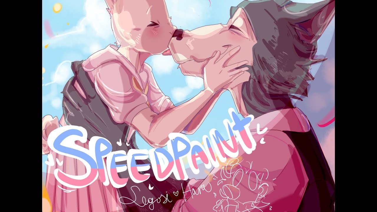 Legosi x Haru (Beastars Speedpaint)