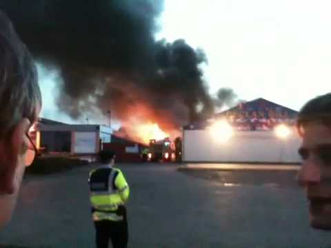 Fire in the warehouse