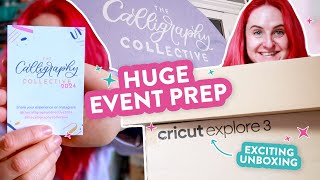 Huge Event Prep & Unboxing Cricut | Small Business Diaries 03