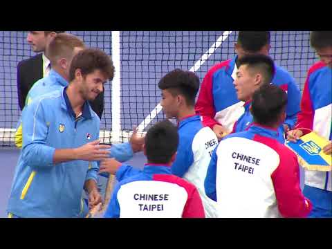 DavisCup, World Group I, Play-off  play-off round: UKRAINE — CHINESE TAIPEI. Rubber 1