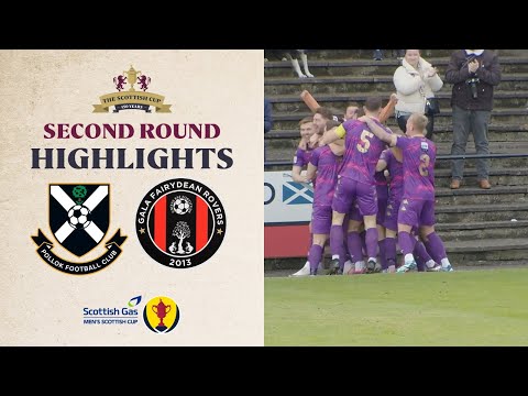 Pollok 5-2 Gala Fairydean Rovers | Scottish Gas Scottish Cup Second Round Highlights