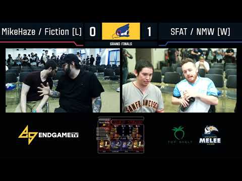 Saving Mr. Lombardi  - MikeHaze / Fiction (Red) VS SFAT / NMW (Blue) - SSBM - Grand Final