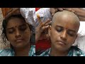 Beautiful Jain girl shaved her head during Diksha Ceremony | Jain girl head shave