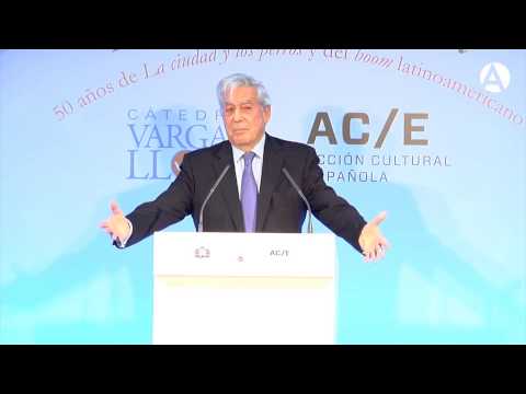Mario Vargas Llosa inaugura El Canon del Boom