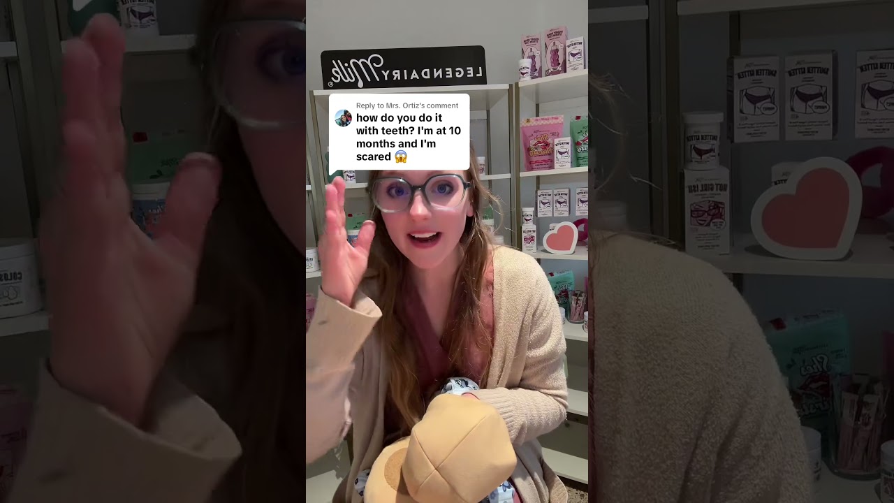 How to Handle Biting While Breastfeeding | Tips for Nursing Moms 🤱🦷