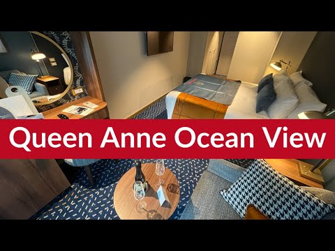 Thumbnail for My oceanview cabin on Cunard’s New Queen Anne cruise ship!