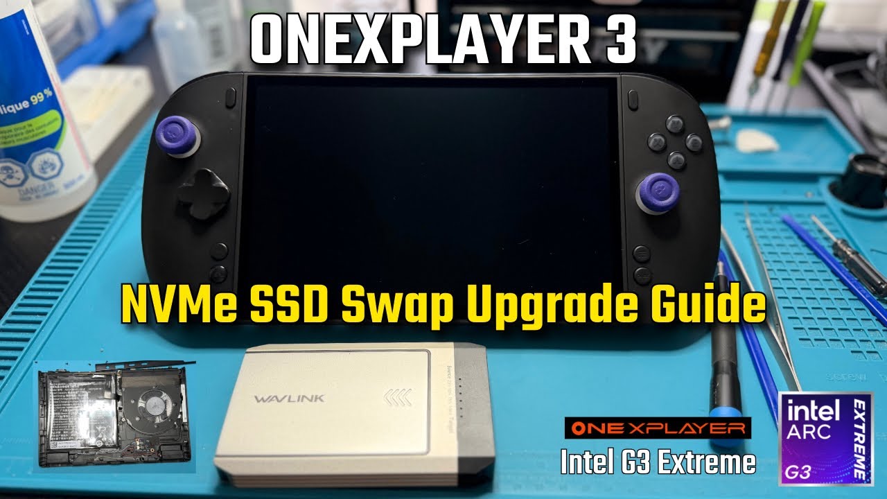 Onexplayer 3 Storage Upgrade Guide! Proceed with Caution…