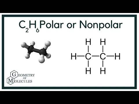Is C2H6 Polar or Non-polar? (Ethane)
