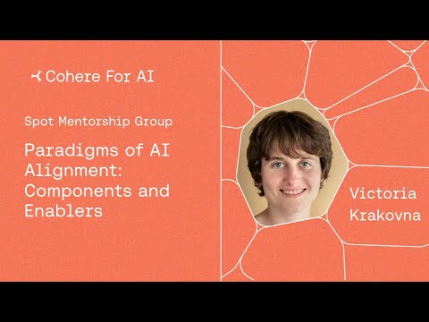 Cohere For AI - Community Talks: Victoria Krakovna - YouTube
