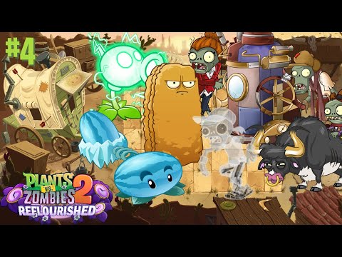 MECHANICAL STAMPEDE!!! - PvZ Reflourished Penny's Challenge 4
