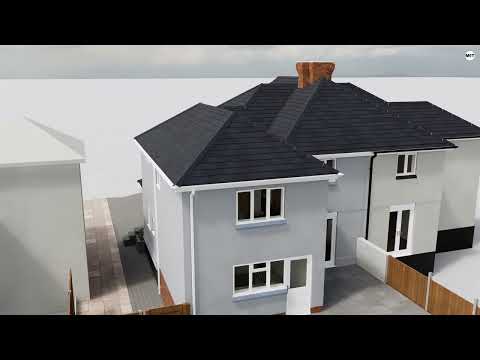 Birmingham planning application - Two-storey extension and new porch