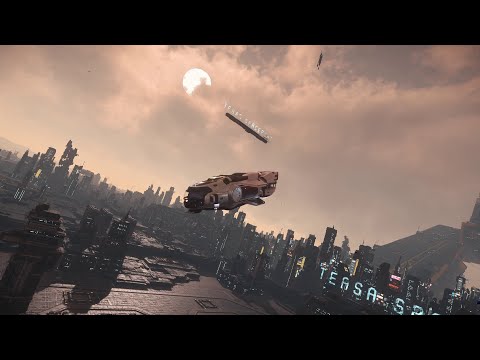 Star Citizen PTU (3.17) - Clouds at Hurston & Maria Pure of Heart Hospital