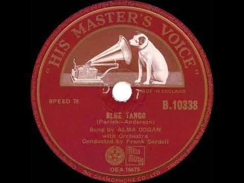 1952 Alma Cogan - Blue Tango