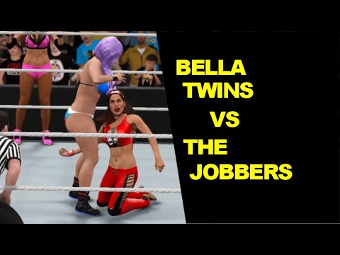 WWE 2K17 Bella Twins vs the Jobbers - Tag Team