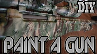 HOW TO PAINT AN AIRSOFT GUN CAMO