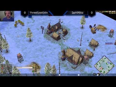 ThreeEyedOdin vs IamMito - Age of Mythology: The Titans (Game 1)