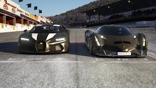 Bugatti Chiron Super Sport 300+ vs Devel Sixteen | Top Crash