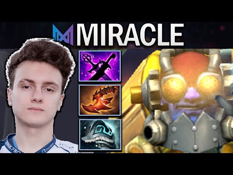 Tinker Dota 2 7.33 Miracle with Shivas and Overwhelming Blink