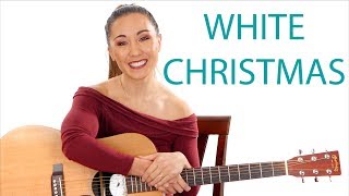 White Christmas - Easy Guitar Tutorial for Beginners with Play Along