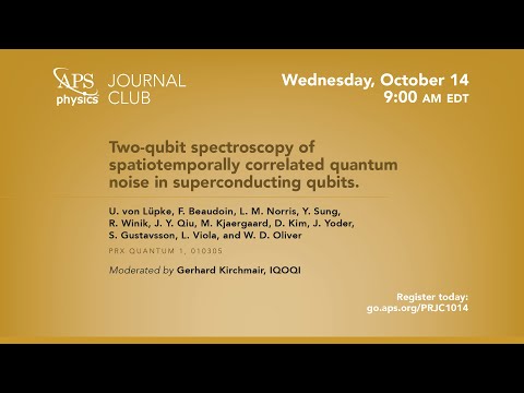 PRJC: Two-qubit spectroscopy of spatiotemporally correlated quantum noise in superconducting qubits