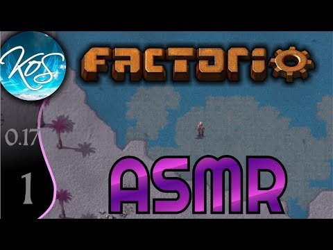 Factorio ASMR Ep 1: RELAXING NEW BEGINNINGS - 0.17 Gameplay