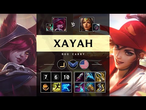 Xayah ADC vs Sivir - NA Diamond Patch 25.13