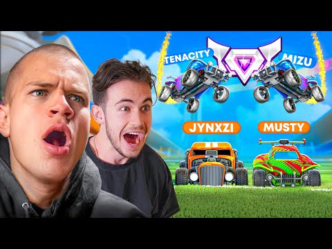 Musty & Jynxzi vs SSL's | We Were The FINAL Boss in Their 2v2 vs EVERY RANK in Rocket League