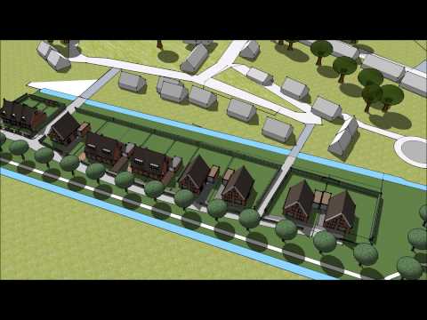 3-d impressies woningbouwprojecten Ovezande, Oudelande en Heinkenszand