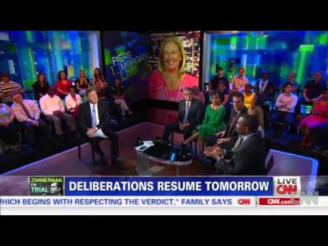Piers Morgan - Piers' Panel Talks Zimmerman Trial - 13/07/2013