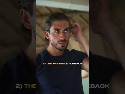 3 DIFFERENT variations to style the slick back