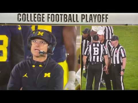 Michigan Final Drive in Regulation - A Game of Millimeters!