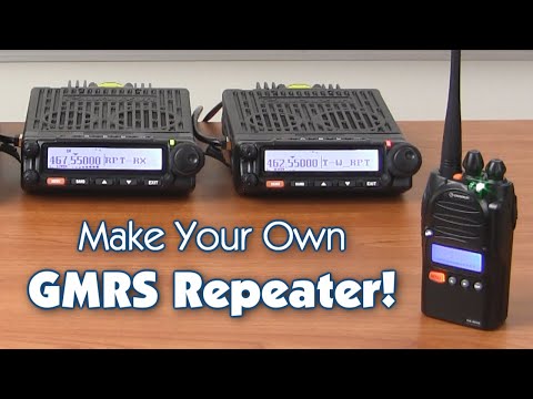 How to Turn the Wouxun KG-1000G Into a GMRS Repeater