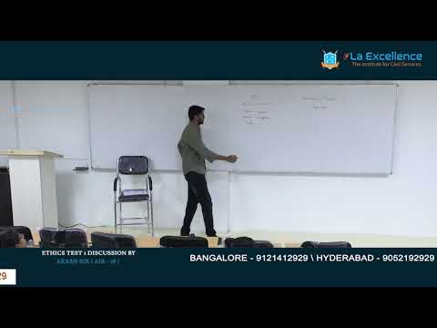 Ehics Test 1 Discussion by Dr.Akash Sir(AIR 78) Part 3