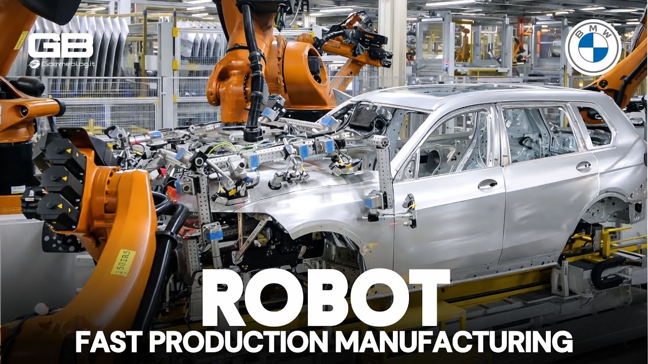 BMW Car Factory ROBOTS 🔧 PRODUCTION Fast Manufacturing